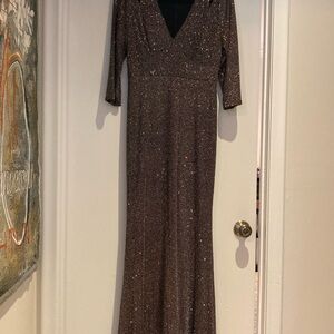 Make an entrance! Slinky mermaid glitter dress - beautiful jewel tone glitter.